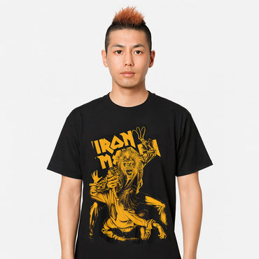 IRON MAIDEN アイアンメイデン (結成 50周年 ) - No Prayer Claw Jumbo Yellow / Tシャツ / メンズ