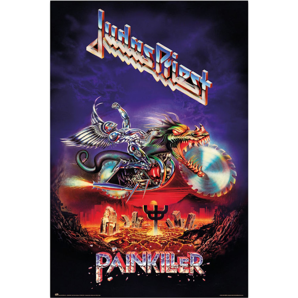 JUDAS PRIEST ジューダスプリースト - Painkiller / ポスター 【公式 / オフィシャル】