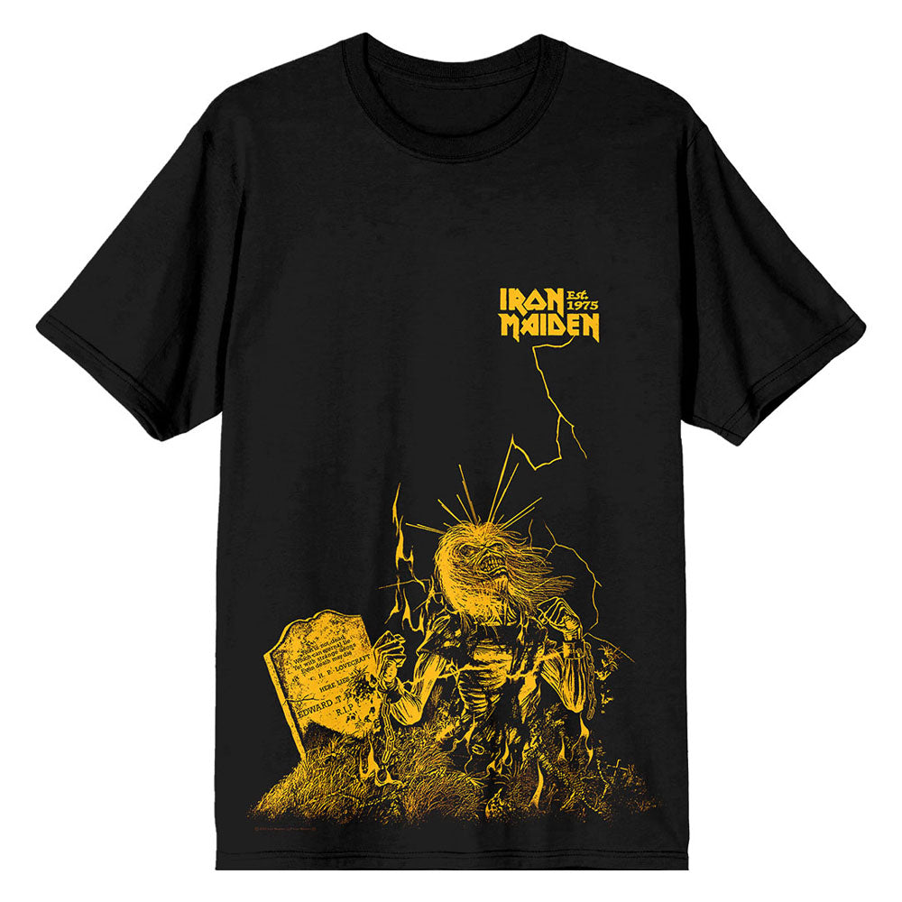 IRON MAIDEN アイアンメイデン (結成 50周年 ) - Est.1975 Life After Death Lightning / Tシャツ / メンズ 【公式 / オフィシャル】