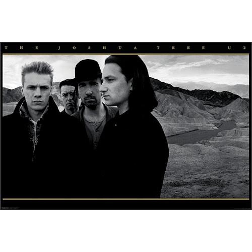 U2 ユーツー - The Joshua Tree / ポスター 【公式 / オフィシャル】