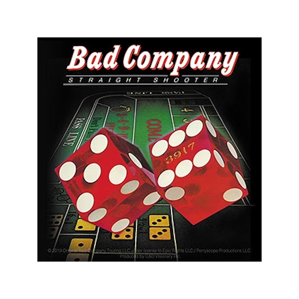 BAD COMPANY バッドカンパニー - Straight Shooter / ステッカー 【公式 / オフィシャル】