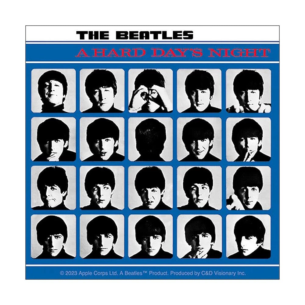 THE BEATLES ビートルズ (結成 65周年 ) - A Hard Day's Night / ステッカー - PGS