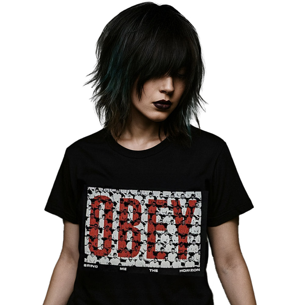 
                  
                    BRING ME THE HORIZON ブリングミーザホライズン (デビュー 20周年 ) - Obey / Tシャツ / メンズ
                  
                