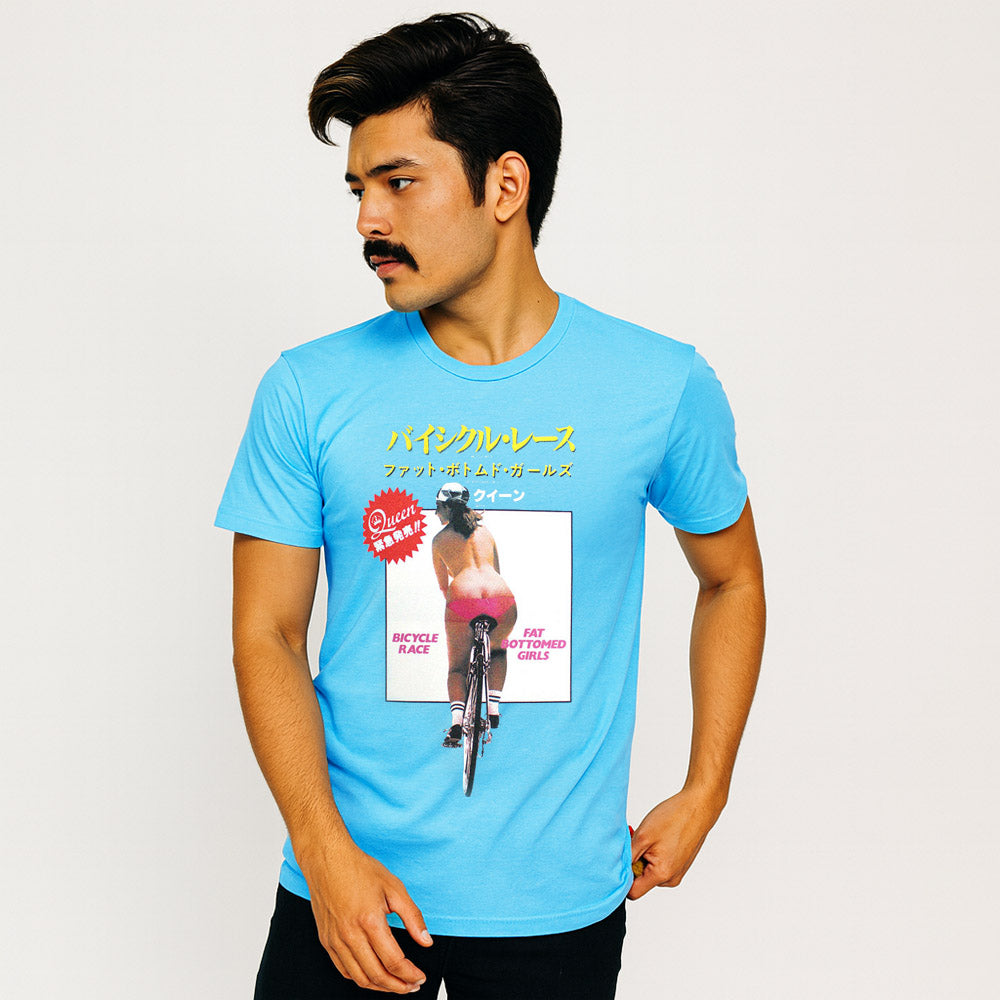 QUEEN クイーン (初来日50周年 ) - Fat Bottomed Girls / Tシャツ / メンズ 【公式 / オフィシャル】