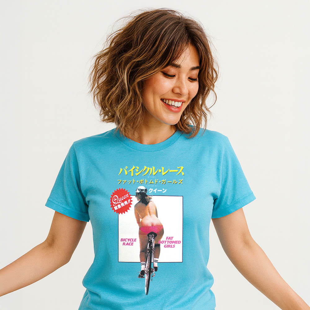 
                  
                    QUEEN クイーン (初来日50周年 ) - Fat Bottomed Girls / Tシャツ / メンズ
                  
                