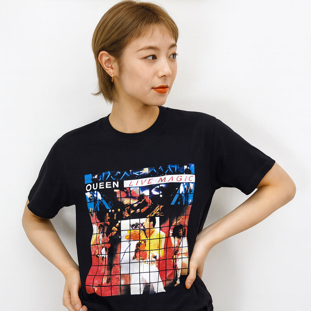 
                  
                    QUEEN クイーン (初来日50周年 ) - Live Magic / Tシャツ / メンズ
                  
                