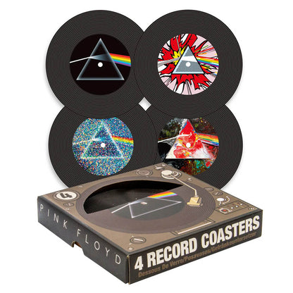 PINK FLOYD - (結成 60周年 ) - Record Coasters / 4枚セット