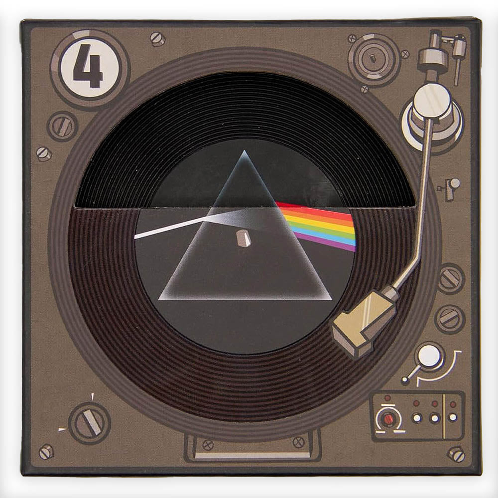 
                  
                    PINK FLOYD ピンクフロイド (結成 60周年 ) - Record Coasters / 4枚セット / コースター
                  
                