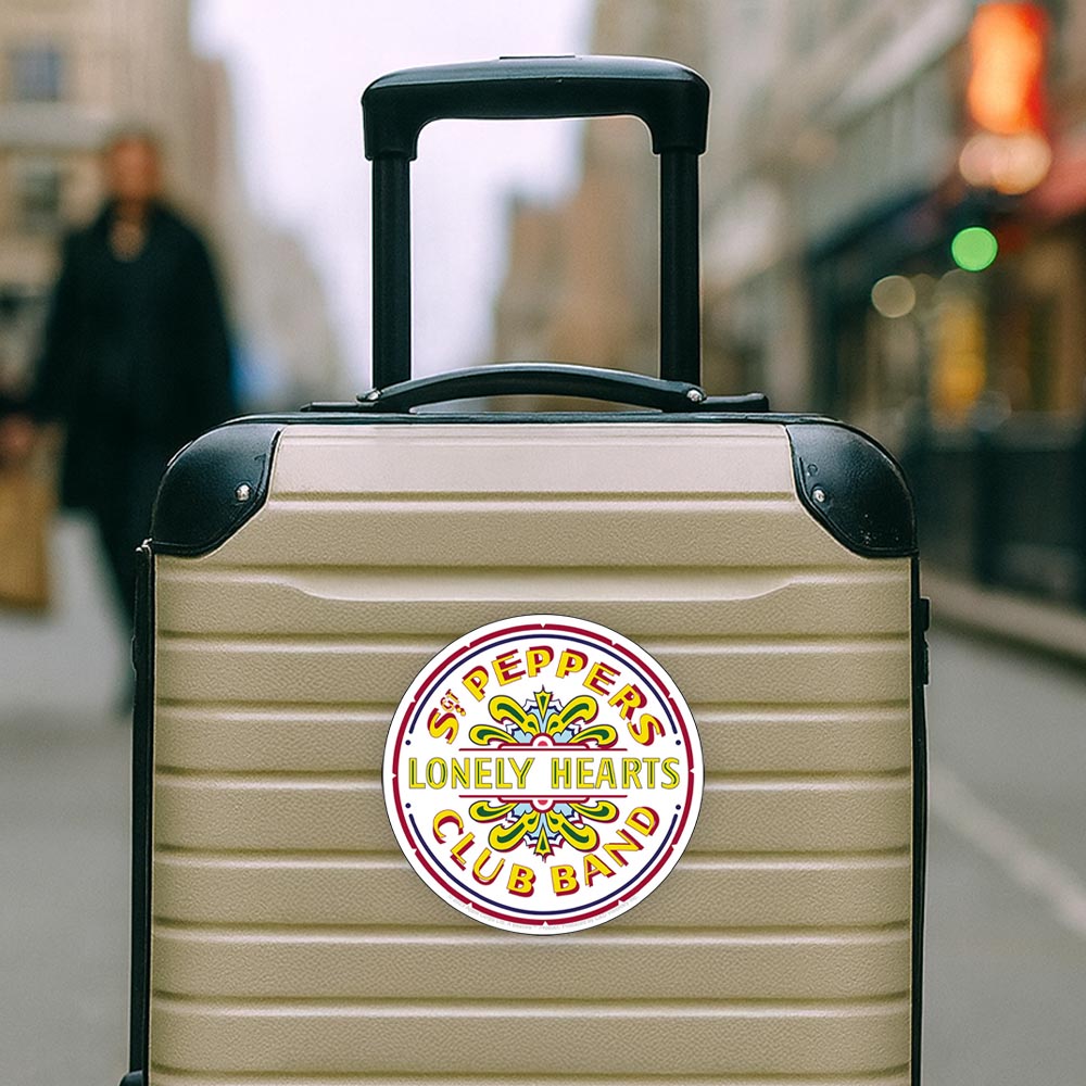 THE BEATLES ビートルズ (来日 60周年 ) - Sgt Pepper Logo / ステッカー