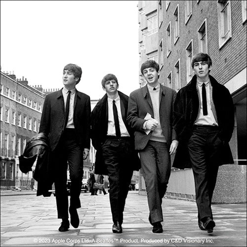 THE BEATLES ビートルズ (結成 65周年 ) - Street Photo / ステッカー 【公式 / オフィシャル】