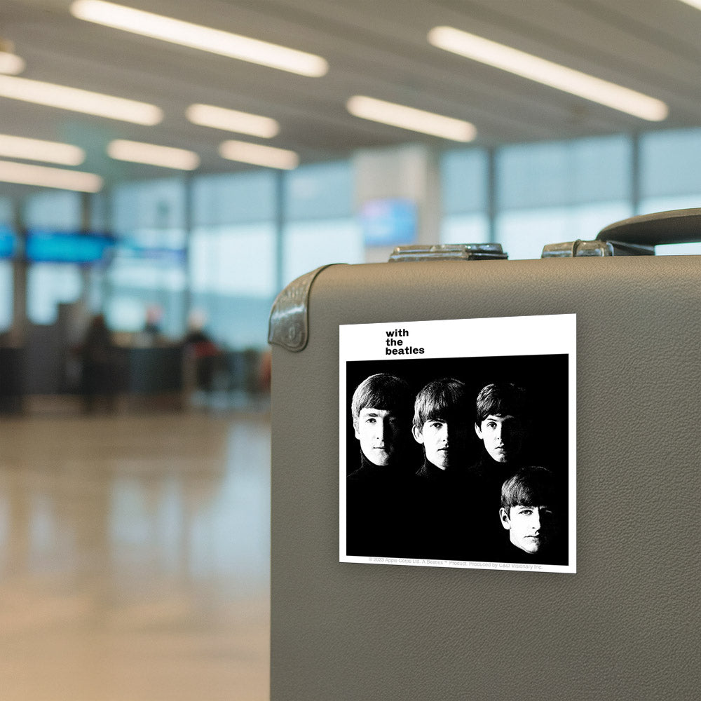 THE BEATLES ビートルズ (結成 65周年 ) - With The Beatles / ステッカー 【公式 / オフィシャル】