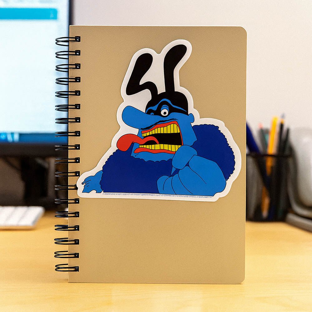 THE BEATLES ビートルズ (結成 65周年 ) - Yellow Submarine Blue Meanie / ステッカー - PGS