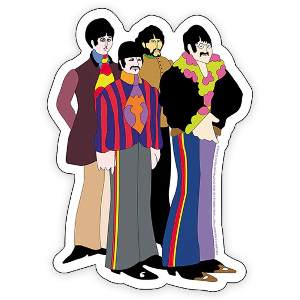 THE BEATLES ビートルズ (結成 65周年 ) - Yellow Submarine The Beatles / ステッカー - PGS