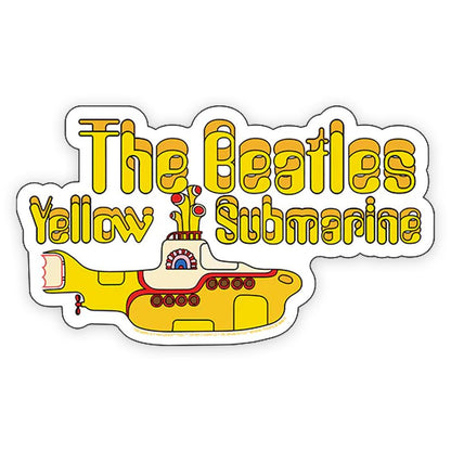 THE BEATLES ビートルズ (結成 65周年 ) - Yellow Submarine Logo / ステッカー - PGS