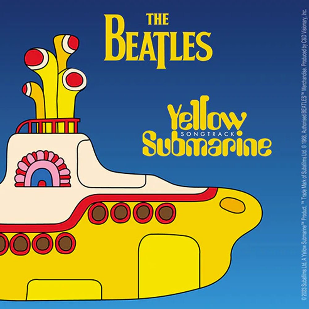 THE BEATLES ビートルズ (結成 65周年 ) - Yellow Submarine Songtrack / ステッカー - PGS