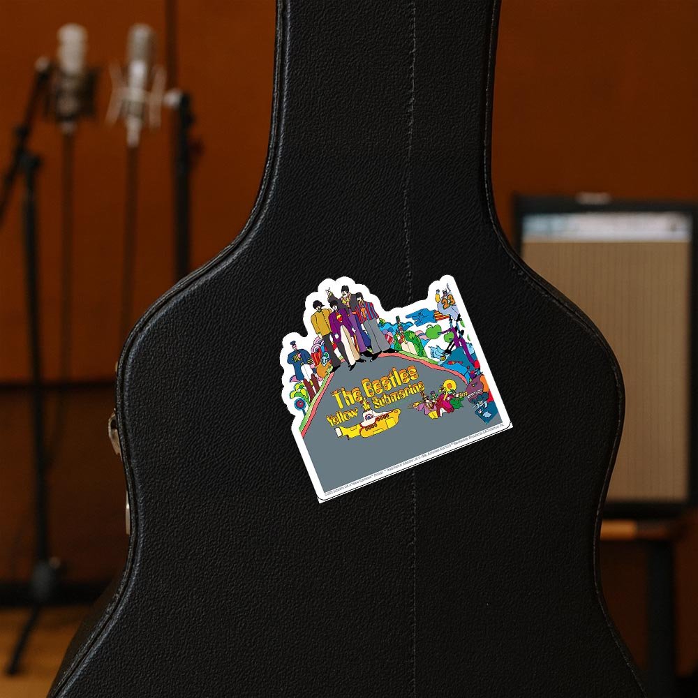 THE BEATLES ビートルズ (結成 65周年 ) - Yellow Submarine Album Cover / ステッカー - PGS