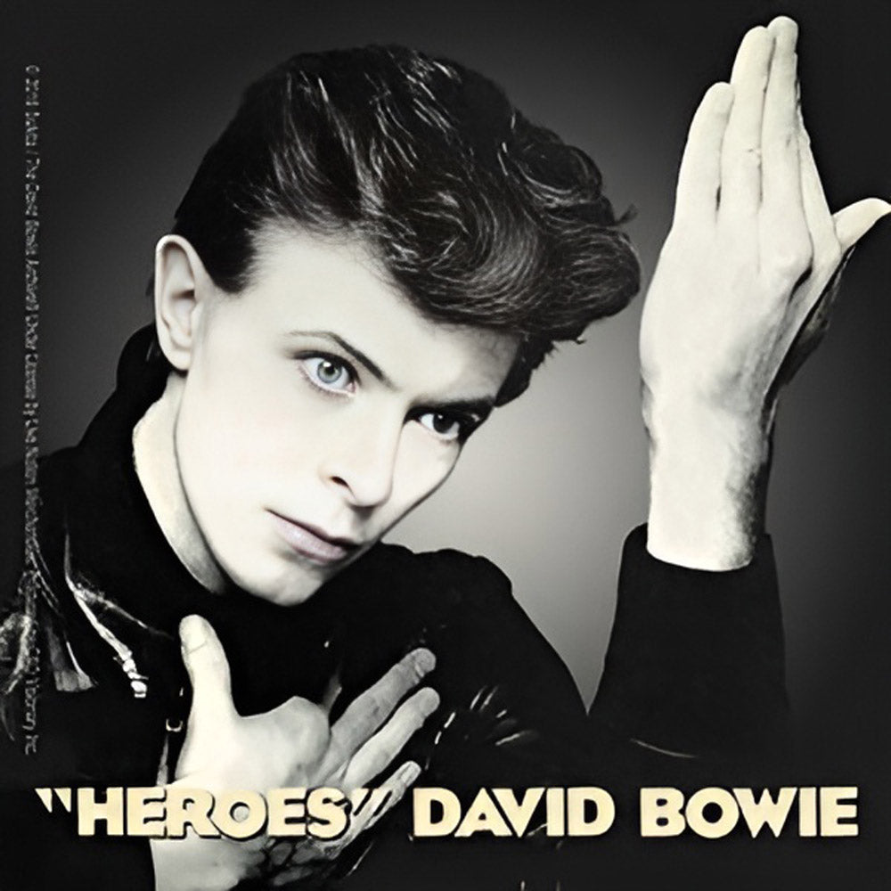 DAVID BOWIE デヴィッドボウイ - Heroes / ステッカー 【公式 / オフィシャル】
