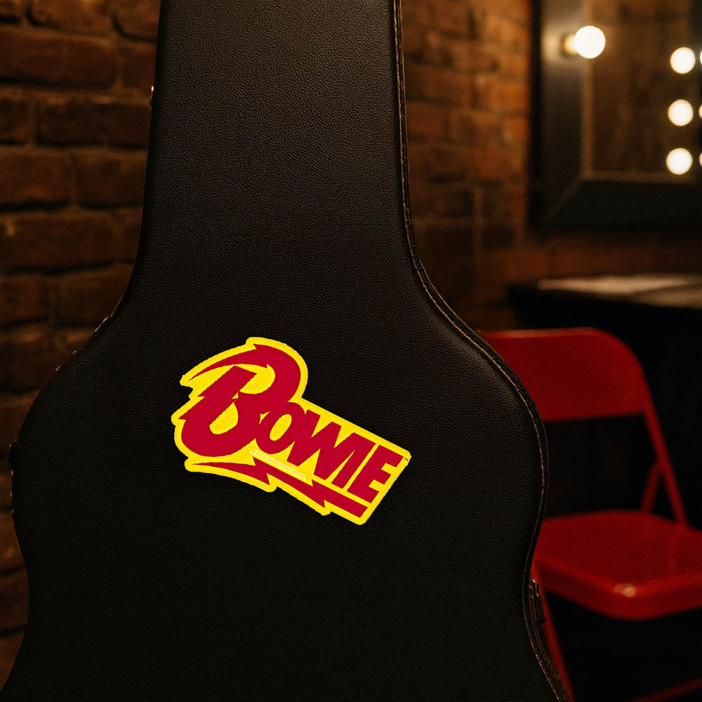 DAVID BOWIE デヴィッドボウイ - Bolt Logo / ステッカー 【公式 / オフィシャル】