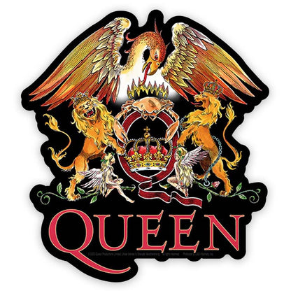 QUEEN クイーン (初来日50周年 ) - Crest Logo / ステッカー - PGS