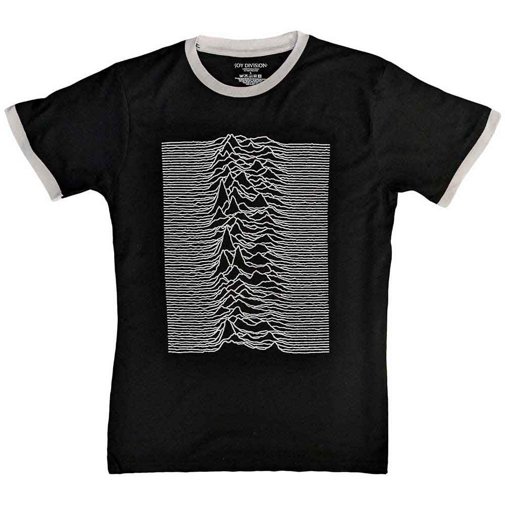 JOY DIVISION - Unknown Pleasures / Black / バックプリントあり / リンガー
