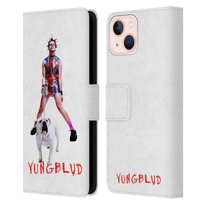 YUNGBLUD ヤングブラッド - Graphics / Strawberry Lipstick レザー手帳型 / Apple iPhoneケース - PGS