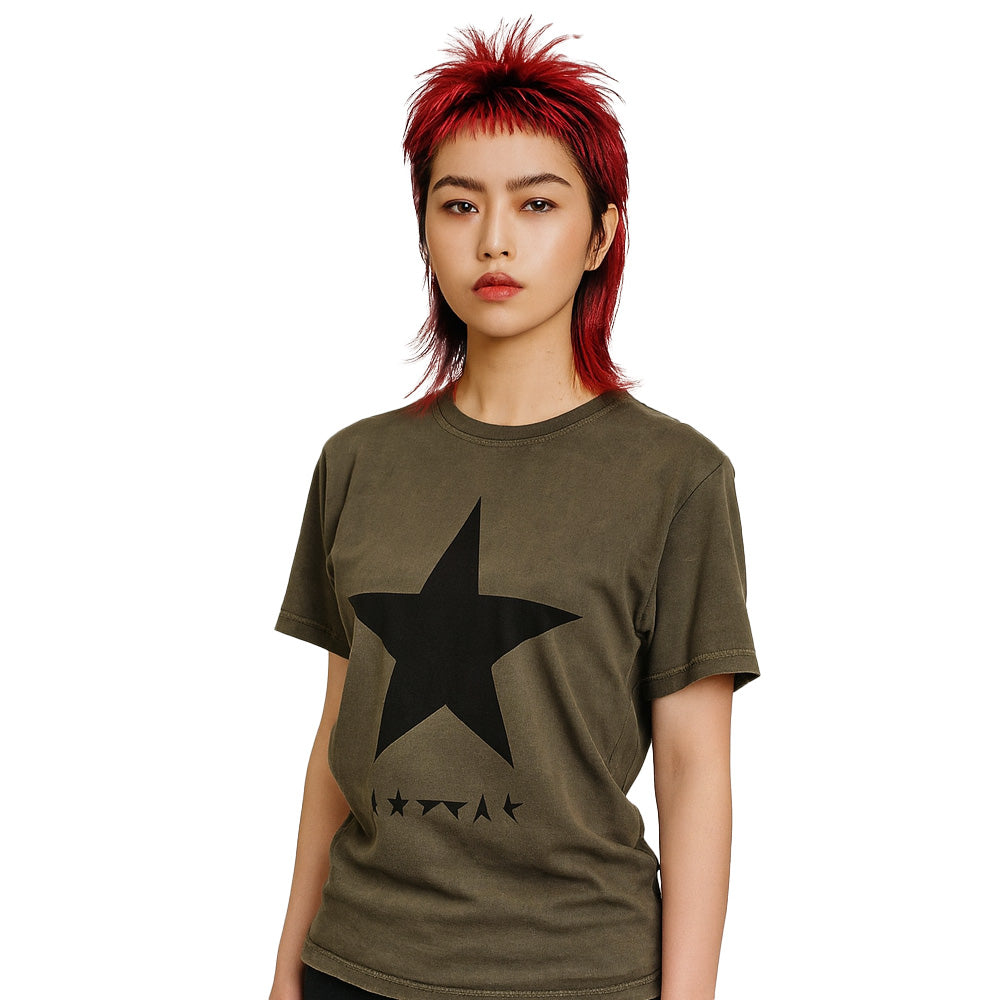 
                  
                    DAVID BOWIE デヴィッドボウイ - Blackstar / Stone Wash / Tシャツ / メンズ
                  
                