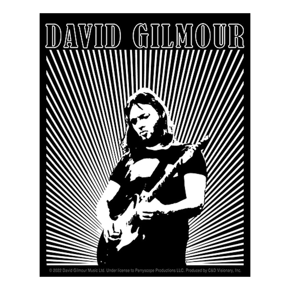 PINK FLOYD ピンクフロイド (結成 60周年 ) - David Gilmour Lines Logo / ステッカー 【公式 / オフィシャル】