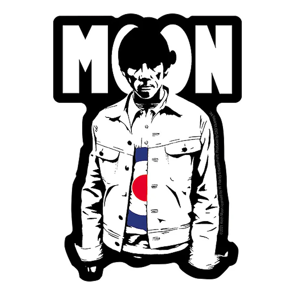 THE WHO ザ・フー (映画公開記念 ) - Keith Moon Logo / ステッカー 【公式 / オフィシャル】