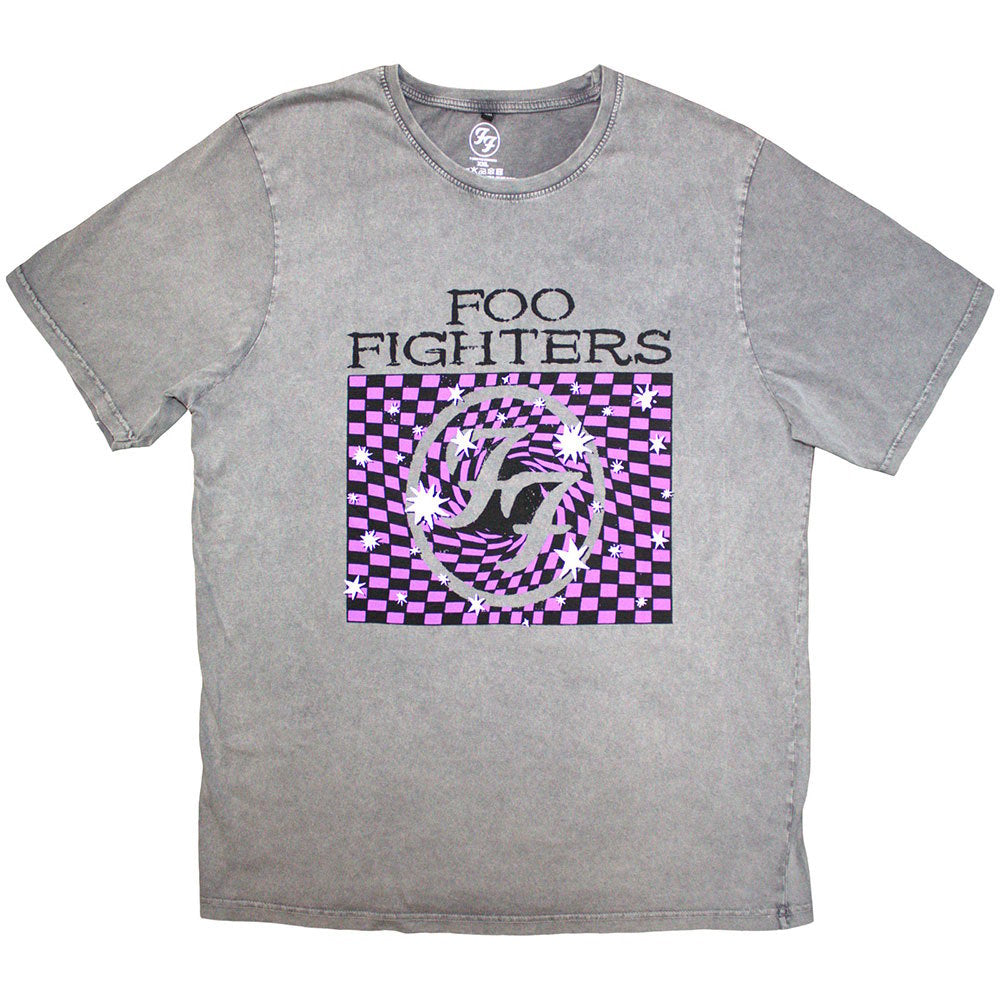 FOO FIGHTERS フーファイターズ (10月 来日 ) - Ff 4 Stone Wash / Grey / Tシャツ / メンズ 【公式 / オフィシャル】