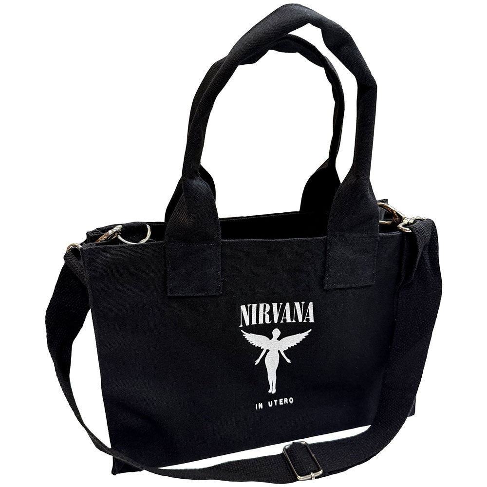 
                  
                    【予約商品】 NIRVANA ニルヴァーナ - In Utero / Black / Back Print / トートバッグ 【公式 / オフィシャル】
                  
                