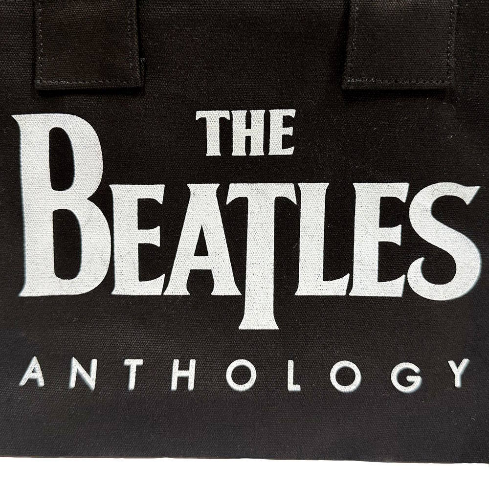 【予約商品】 THE BEATLES ビートルズ (結成 65周年 ) - Anthology / Black / Back Print / トートバッグ 【公式 / オフィシャル】