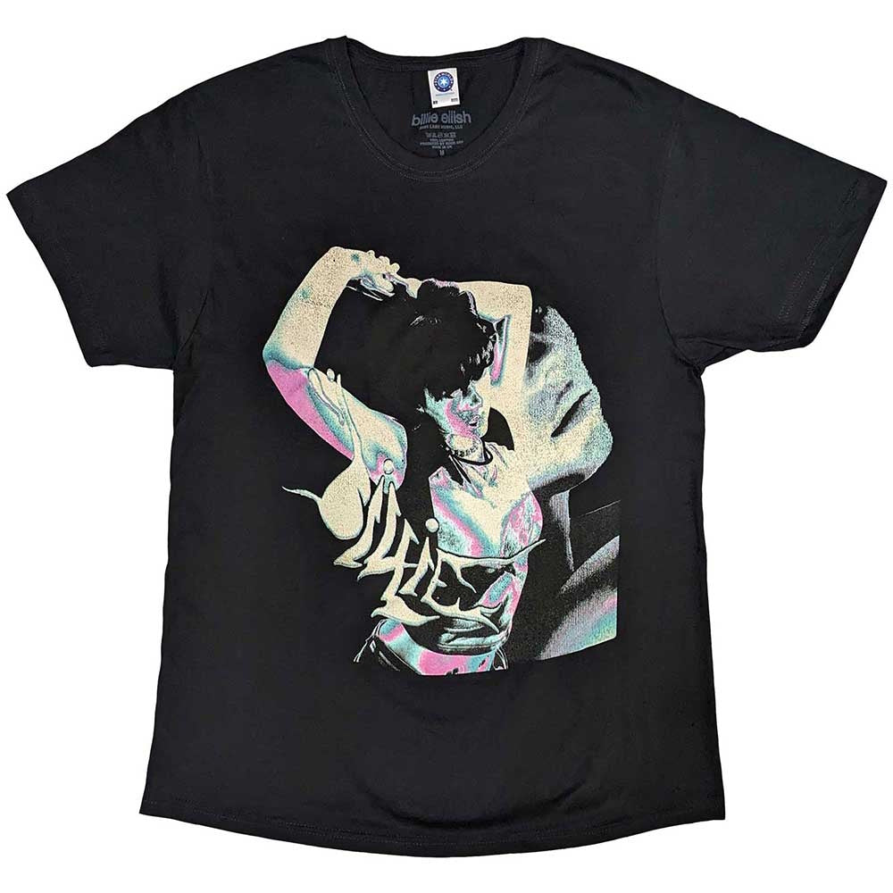 【予約商品】 BILLIE EILISH ビリーアイリッシュ - Portrait / Charcoal Grey / Tシャツ / メンズ 【公式 / オフィシャル】