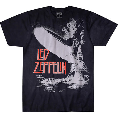 LED ZEPPELIN レッドツェッペリン (公式 映画公開 記念 ) - EXPLODING / タイダイ / Tシャツ / メンズ 【公式 / オフィシャル】