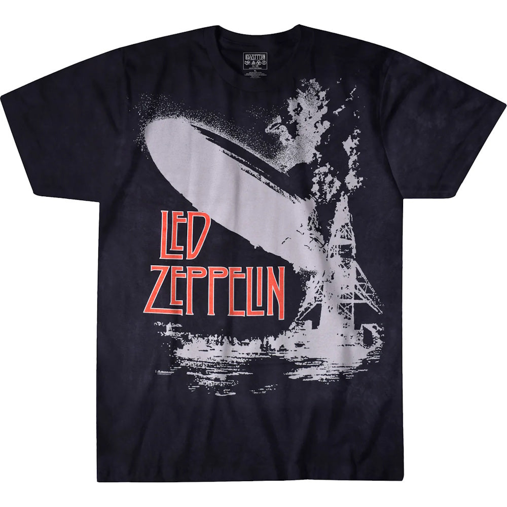 LED ZEPPELIN レッドツェッペリン (公式 映画公開 記念 ) - EXPLODING / タイダイ / Tシャツ / メンズ 【公式 / オフィシャル】