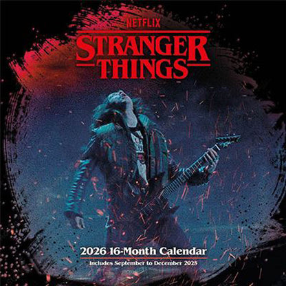 STRANGER THINGS - (シーズン5 2025年配信決定 ) - 2026 SQUARE CALENDAR
