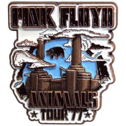 PINK FLOYD - (結成 60周年 ) - Animals Tour '77 / メタル・ピンバッジ