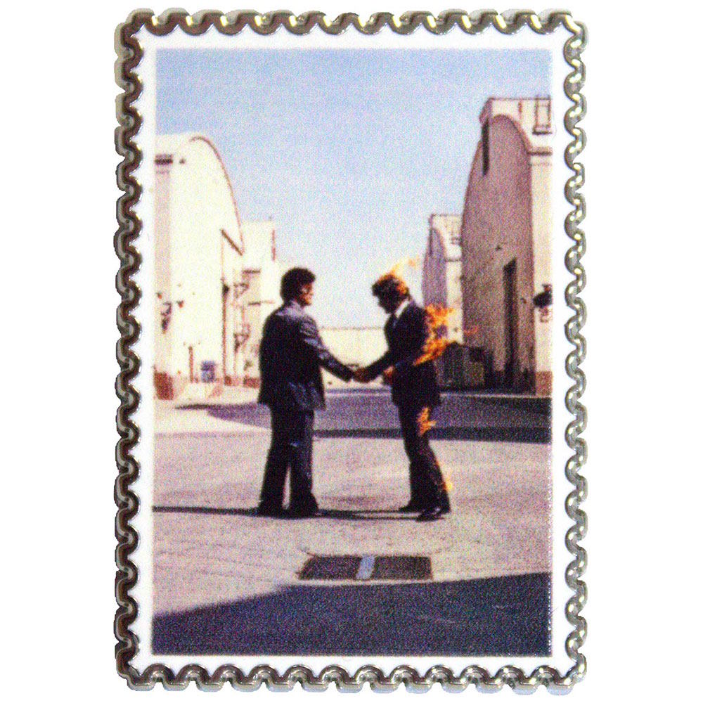 PINK FLOYD - (結成 60周年 ) - Wish You Were Here Stamp / メタル・ピンバッジ