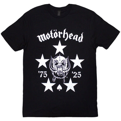 MOTORHEAD モーターヘッド (結成 50周年 ) - 50 Years BMG Logo / Tシャツ / メンズ - PGS