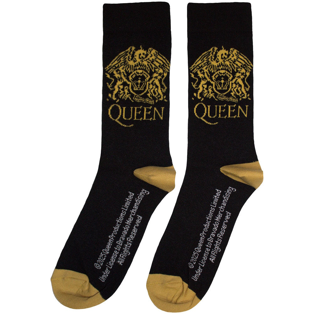 QUEEN クイーン (初来日50周年 ) - Gold Crest / ソックス / メンズ