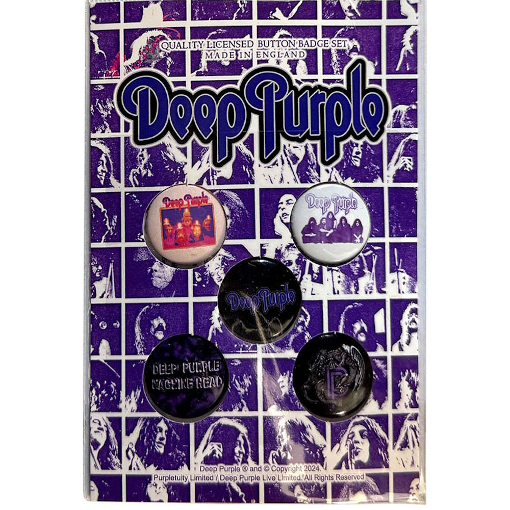 DEEP PURPLE ディープパープル - Logo / バッジ 【公式 / オフィシャル】