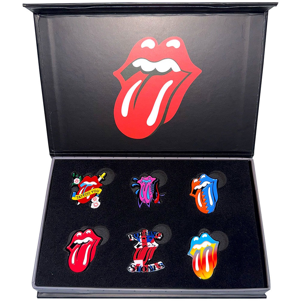 
                  
                    【予約商品】 ROLLING STONES ローリングストーンズ (来日 35周年 記念 ) - Tongues Evolution 1 / ピンバッジセット / バッジ
                  
                