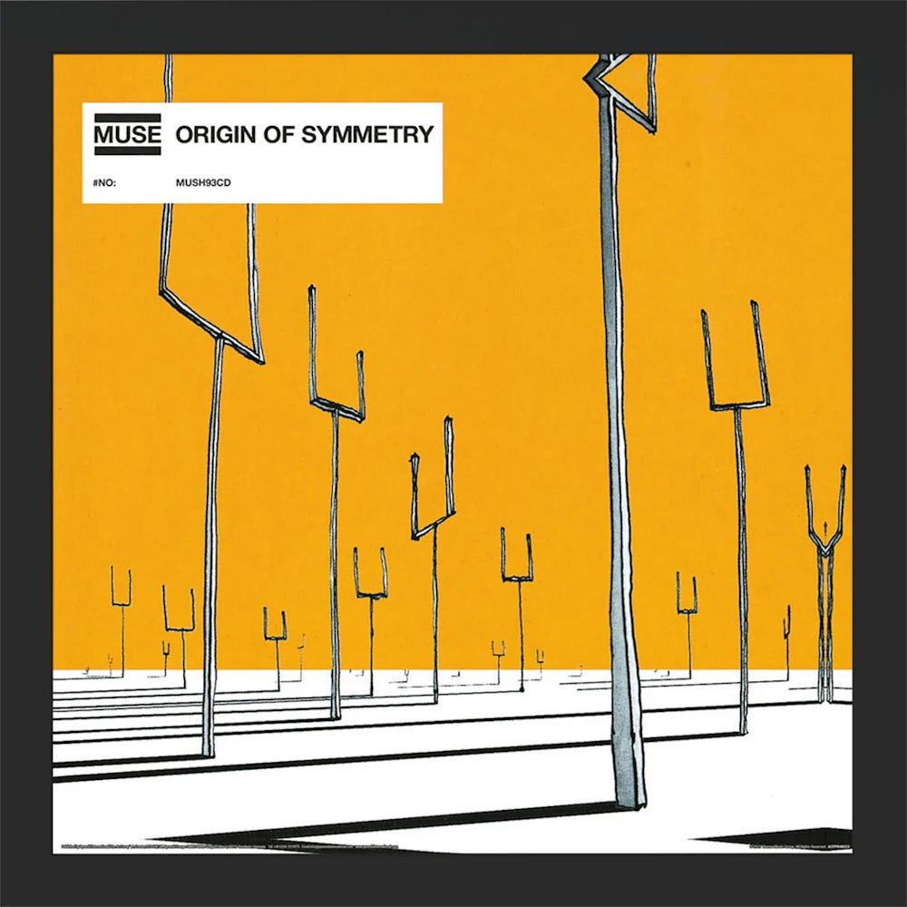 MUSE - (9月 来日 ) - Origin Of Symmetry (アルバム・シリーズ額)