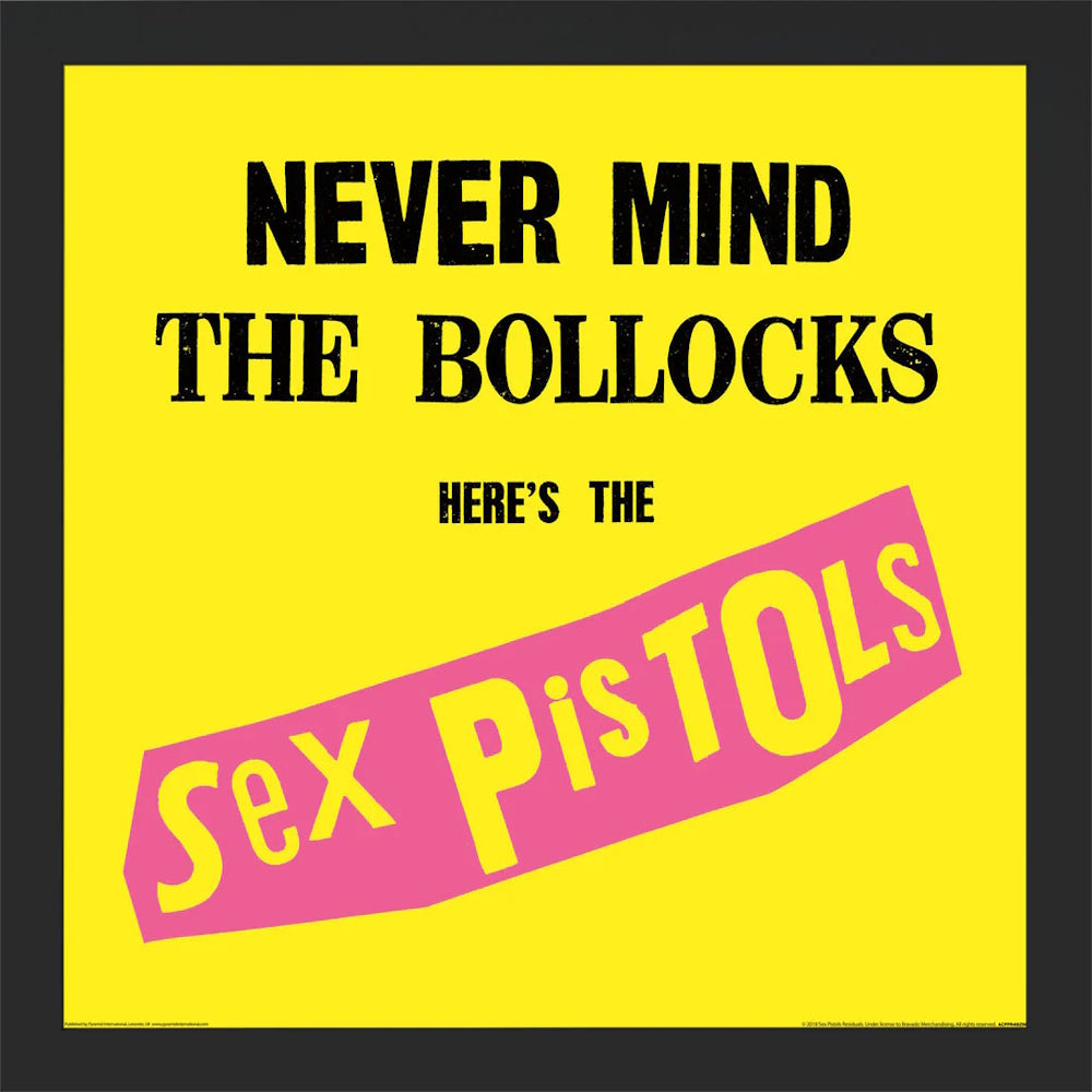 SEX PISTOLS - (デビュー 50周年 ) - Never Mind The Bollocks (アルバム・シリーズ額)