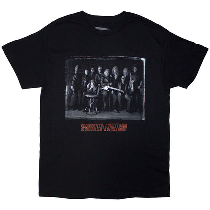 【予約商品】 BRUCE SPRINGSTEEN ブルーススプリングスティーン (11月 映画公開 記念 ) - Tour '24 E-Street Photo / バックプリントあり / 2024年ツアー会場限定販売 / Tシャツ / メンズ