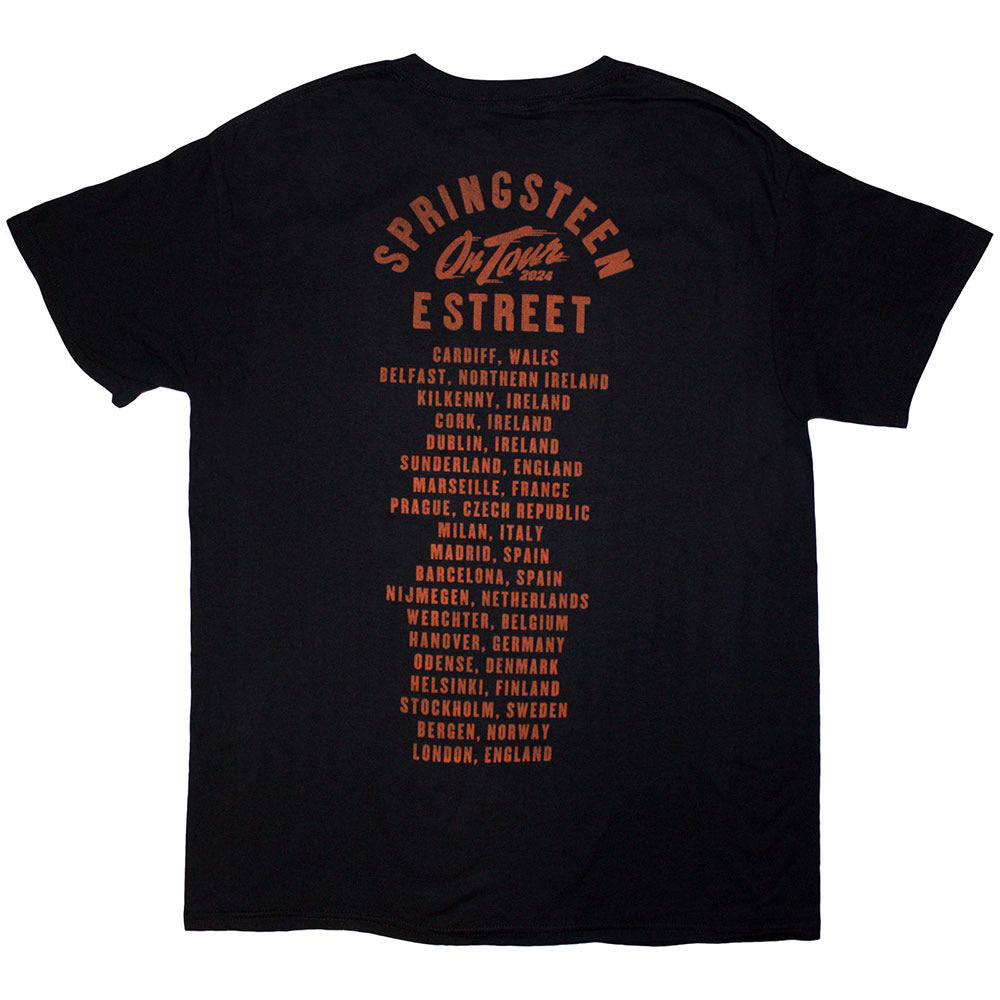 
                  
                    【予約商品】 BRUCE SPRINGSTEEN ブルーススプリングスティーン (11月 映画公開 記念 ) - Tour '24 E-Street Photo / バックプリントあり / 2024年ツアー会場限定販売 / Tシャツ / メンズ
                  
                