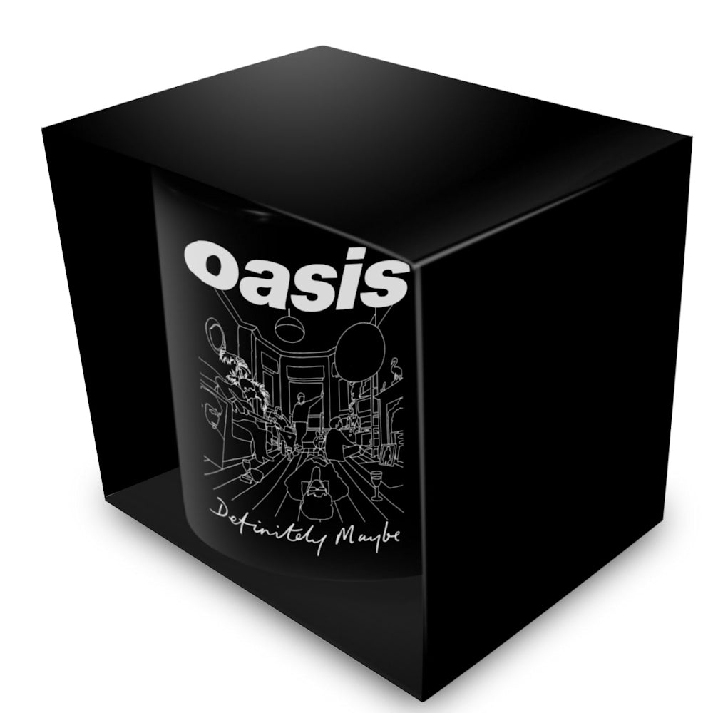
                  
                    OASIS オアシス (10月 来日 記念 ) - DEFINITELY MAYBE BLACK POD MUG / マグカップ
                  
                