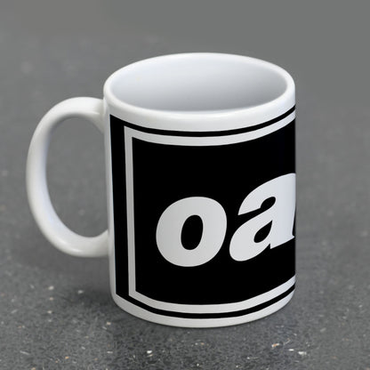 OASIS オアシス (10月 来日 記念 ) - LOGO WHITE POD MUG / マグカップ