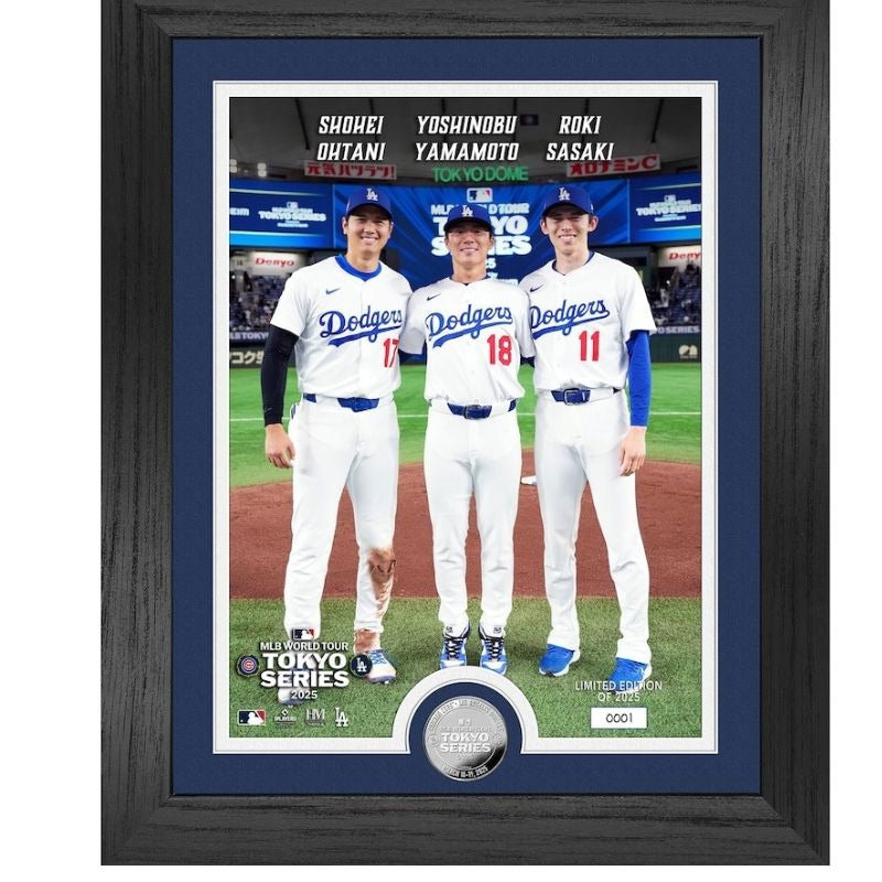 SHOHEI OHTANI - 大谷翔平＆山本由伸＆佐々木朗希 東京シリーズ記念コイン 日本人選手写真付き