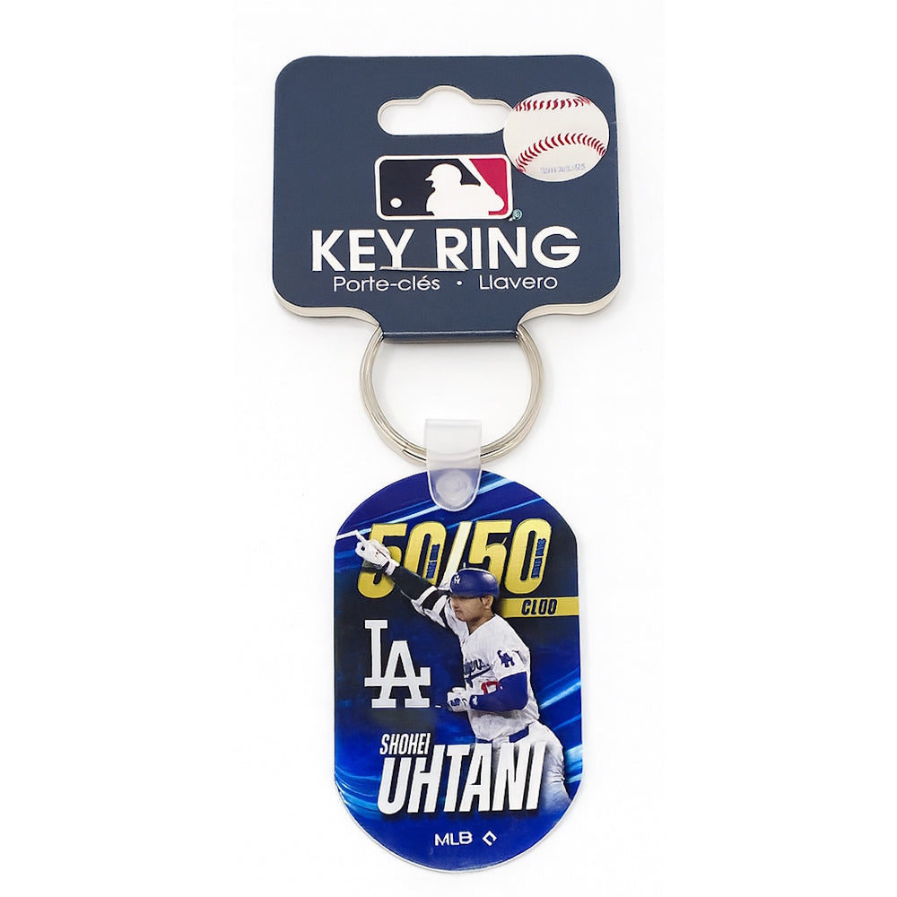 SHOHEI OHTANI 大谷翔平 - Metal Key Ring Aluminum / キーホルダー 【公式 / オフィシャル】