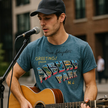 【予約商品】 BRUCE SPRINGSTEEN ブルーススプリングスティーン (11月 映画公開 記念 ) - ASBURY PARK / Tシャツ / メンズ